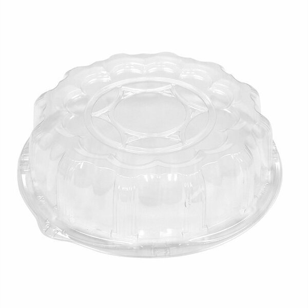 Pactiv Dome Lid for 12 in. Plastic Trays, 50PK P9812